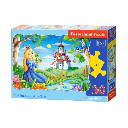 PUZZLE CASTOR 30 el. Księżniczka i Żaba